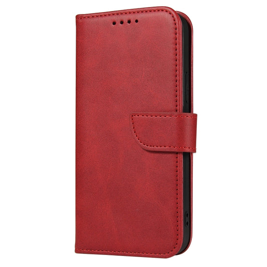 BUCKLE Knižkové puzdro pre Xiaomi Redmi 12C - červené
