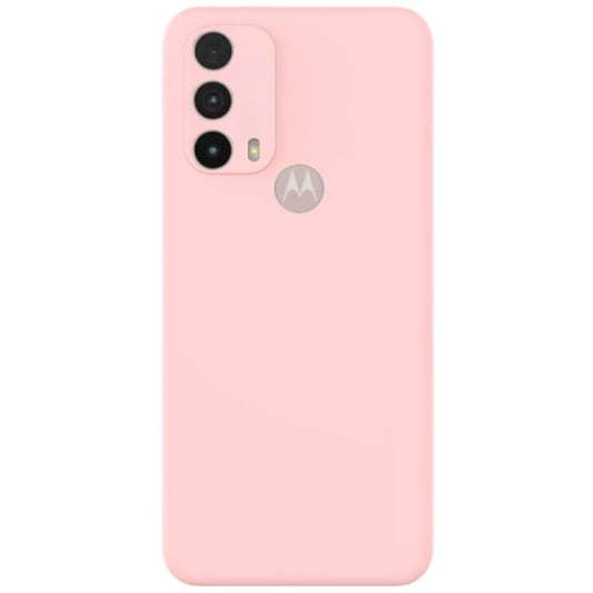 SOFT Zadný silikónový obal pre Motorola Moto E40 / E30 / E20 - ružový