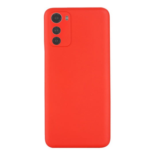 SOFT Zadný silikónový obal pre Motorola Moto E32 / E32s - červený