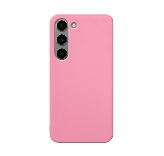 MATT Zadný silikónový obal pre Samsung Galaxy S23 5G - ružový
