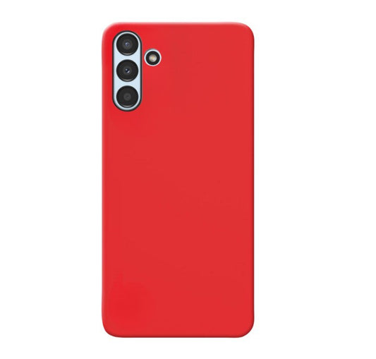 MATT Zadný silikónový obal pre Samsung Galaxy A13 5G / A04s - červený