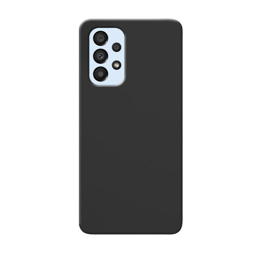 MATT Zadný silikónový obal pre Samsung Galaxy A33 5G - čierne