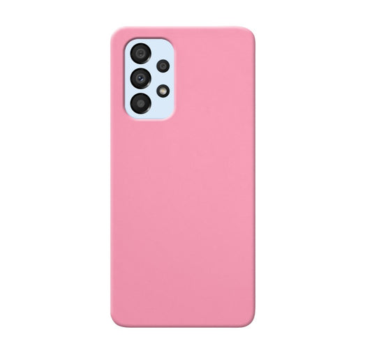 MATT Zadný silikónový obal pre Samsung Galaxy A33 5G - ružový