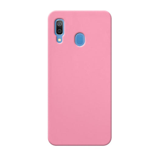 MATT Zadný silikónový obal pre Samsung Galaxy A20e - ružový
