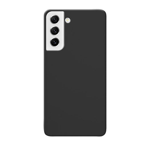 MATT Zadný silikónový obal pre Samsung Galaxy S21 FE - čierne