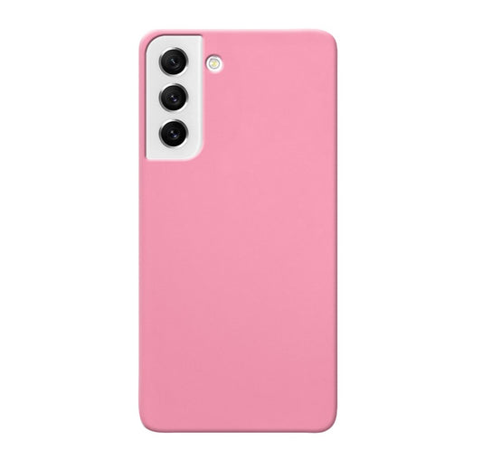 MATT Zadný silikónový obal pre Samsung Galaxy S21 FE - ružový