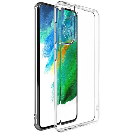 Transparentný Zadný silikónový kryt pre Samsung Galaxy S21 FE - priesvitný 2.00 mm