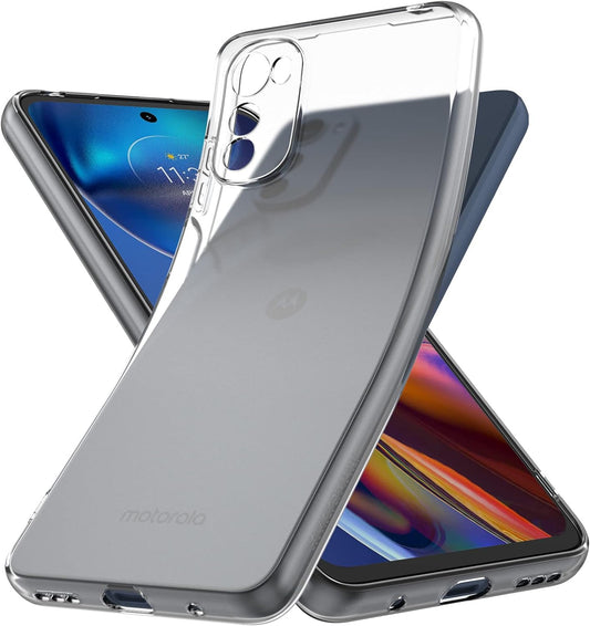 Transparentný Zadný silikónový kryt pre Motorola Moto E32 / E32s - priesvitný 1.5 mm